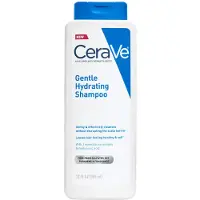 CeraVe Zachte Hydraterende Shampoo, met Ceramiden, Niacinamide & Hyaluronzuur voor Gezond Haar & Hoofdhuid, Sulfaatvrije Shampoo
