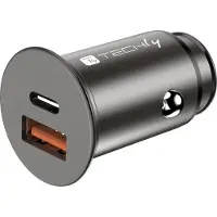 Techly IUSB2-CAR5-AC38W Autoladegerät 5V 2p USB A USBC 38W