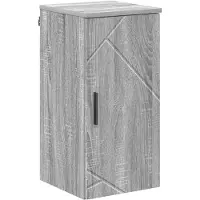 vidaXL Badkamerkast Grijs Sonoma 30 x 31,5 x 61 cm