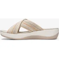 Clarks Arla Wave Beige Combi Sandalen