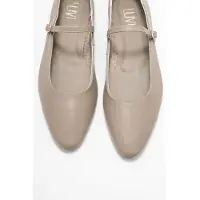 Forever & Always Lara Leren Mary Jane Platte Schoenen