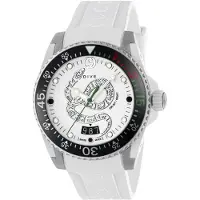 Gucci YA136329 Duik Wijzerplaat Wit Herenhorloge