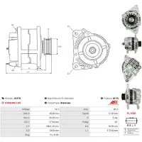 AS-PL Dynamo / Alternator A5178