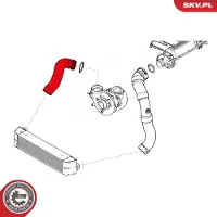 ESEN SKV 24SKV730 Laadluchtslang