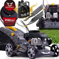 Humberg Serie - Benzine Grasmaaier - 40 cm - 45 l - 141cc