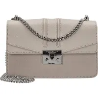 Seidenfelt Manufaktur schoudertas avondtas Roros East-West Bag Light Grey Lichtgrijs