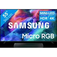 Samsung Micro RGB 55" R85H (2026) + HW-S60D Noir (2024)