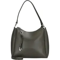 Seidenfelt Manufaktur schoudertas Sandve Midi Hobo Bag Khaki kaki
