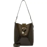 Seidenfelt Manufaktur schoudertas accessoiretas Grenaa Hobo Bag Khaki kaki