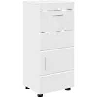 vidaXL Badkamermeubelset TULUM, wit, 37 x 31,5 x 82 cm