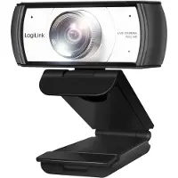 Logilink UA0377 Full HD-webcam Klemhouder, Microfoon