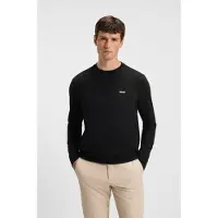 BOSS Shirt zwart / wit