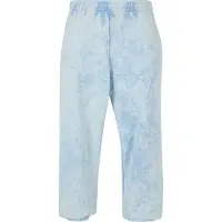 Urban Classics Broek 'Towel' lichtblauw / wit