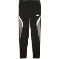 Puma Sportbroek grijs / black denim / wit