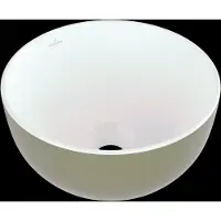 Villeroy & Boch Artis wastafelblad, diameter 32,5 cm