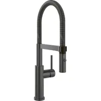 Villeroy & Boch Steel Expert 2.0 - Keukenkraan met flexibele uitloop en uittrekbare sproeikop, antraciet 92800005