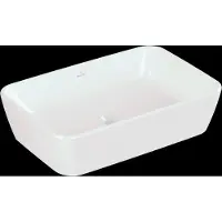 Villeroy & Boch Architectura - Opzetwastafel, 60x41 cm, met overloop, CeramicPlus, alpine wit 5A2760R1