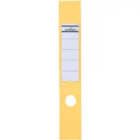 Durable ordnerrug-etiketten Ordofix, rugbreedte 60 mm, zelfklevend, 10 stuks, geel