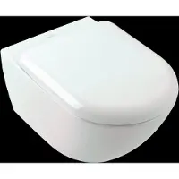 Villeroy & Boch Antao - Hangend toilet, Rimless, CeramicPlus, TwistFlush, alpine wit 4674T0R1