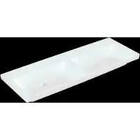 Villeroy & Boch Wastafel subway 3.0 dubbele wasbak 47x130x16.5 cm wit alpin