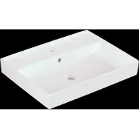 Villeroy & Boch Collaro - Meubelwastafel 60x47 cm, met overloop, kraangat, alpine wit 4A336G01