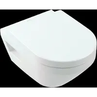 Villeroy & Boch Architectura combi-set, ovaal, 370x530x355 mm, wandmontage, wit, 1 stuk.