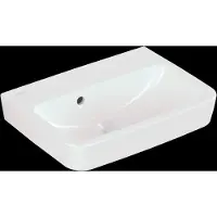 Villeroy & Boch O.novo fontein zonder kraangat met overloop 50 x 37 cm, wit alpin