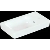 Villeroy & Boch Architectura - Wastafel 48x28 cm, met overloop, kraangat rechts, alpine wit 43864801