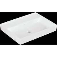 Villeroy & Boch Collaro - Meubelwastafel 60x47 cm, zonder overloop, zonder kraangat, alpine wit 4A336301
