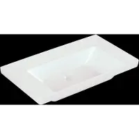 Villeroy & Boch Wastafel subway 3.0 geen kraangaten geen overloop 80x47x16.5 cm wit alpin
