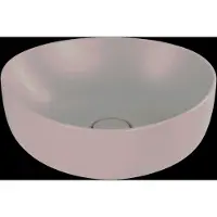 Villeroy & Boch Antao Opzetwastafel - 40 x 39.5 x 14.6 cm - Almond CeramicPlus - zonder overloop 4a7240am