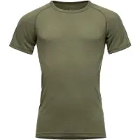 Devold - Lauparen Merino 190 Base Tee - Merino-ondergoed L, olijfgroen