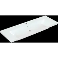 Villeroy & Boch Wastafel subway 3.0 1 kraangat 47x130x16.5 cm wit alpin