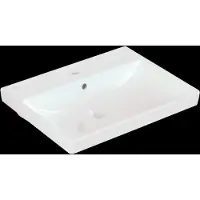 Villeroy & Boch Villeroy en boch Avento meubelwastafel 60x47cm 1 kraangat met overloop wit