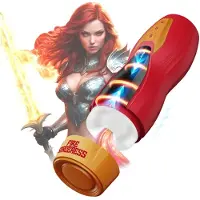 Masturs - Solara Fire Sorceress Multifunctionele Masturbator voor Mannen