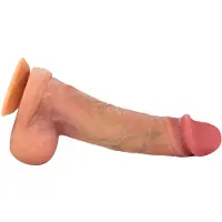 FeelSkin - realistische dildo - huidkleur - 17,8 cm