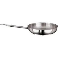 HorecaTraders lyonnaiserpan | RVS | Ø36cm | Gas, elektrisch, keramisch