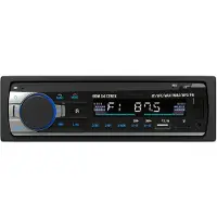 Strex autoradio met Bluetooth voor alle voertuigen USB, AUX en handsfreeset zwart