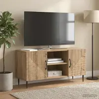 Prolenta Maison Exclusive - TV-meubels: 102 x 34,5 x 50 cm, gemaakt van houtvezel met een artisanale eikenlook