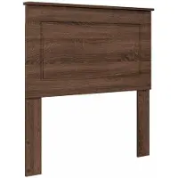 vidaXL Hoofdbord Bruine eik 100 cm Geconstrueerd hout