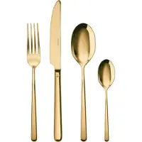 Sambonet Bestekset Linear - Goud - 24 delig / 6 personen