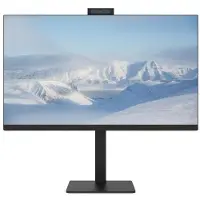 Adax Verso AIO 27 inch, zwart, modelnummer WXIPC14400, processor Intel Core i5-14400, moederbord H610, 32 GB RAM, 1 TB opslag, besturingssysteem Windows 11 Pro