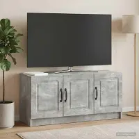 Prolenta Maison Exclusive - TV-kast in betonkleur, 99 x 34,5 x 47 cm, gemaakt van houtvezelplaat