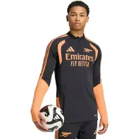 Adidas Arsenal Trainingstrui 1/4-Zip 2026-2027 Zwart Oranje