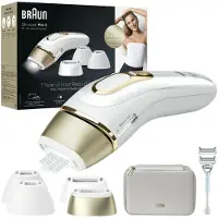 Braun Épilateur à lumière pulsée Silk Expert Pro 5 PL5356 Blanc/Or