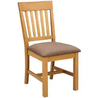 vidaXL - Eetkamerstoel - 2 - st - Massief - Eikenhout - Grijs - 45 - x - 59 - x - 92 - cm