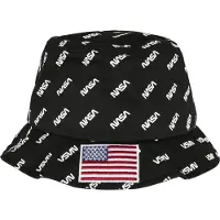 Mister tee Hoed 'Nasa' zwart / wit