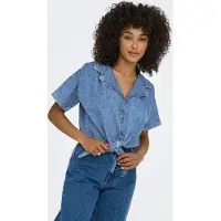 ONLY Blouse 'ONLPaula' blauw denim