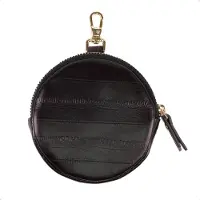 Selencia Nova Real Leather Mini Pouch - Dark Chocolate