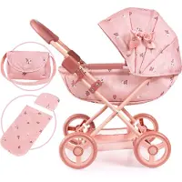 Bayer - Dolls Pram Cosy - Pink/Gold (12726AA)